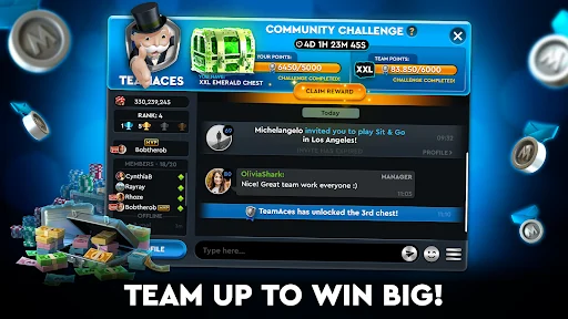 MONOPOLY Poker - Texas Holdem screen 3
